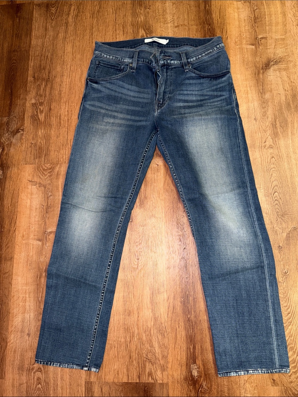 Hudson Jeans Men's Medium Blue Straight-Leg Denim